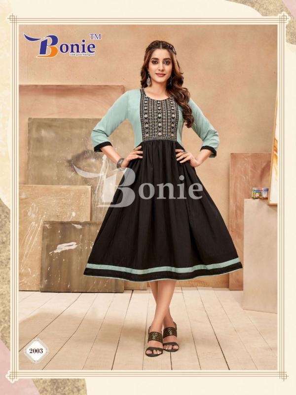 Bonie Khushi Vol 2 Fancy Anarkali Kurti Collection